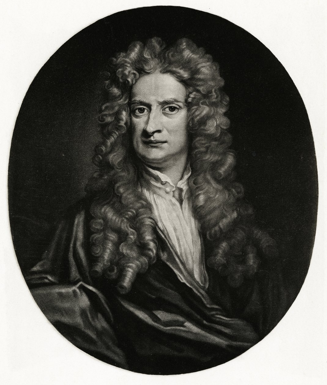 Isaac Newton af German School