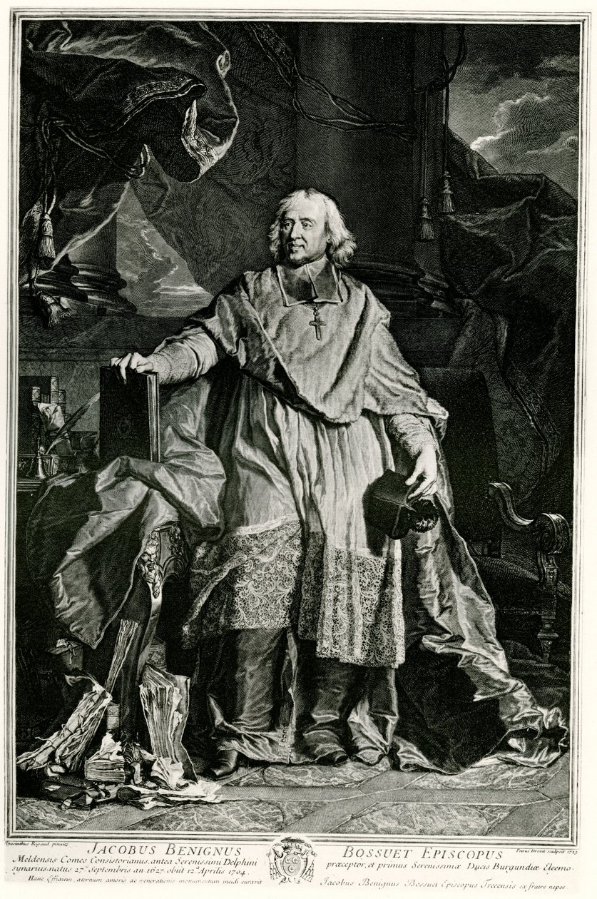 Jacques Benigne Bossuet af German School