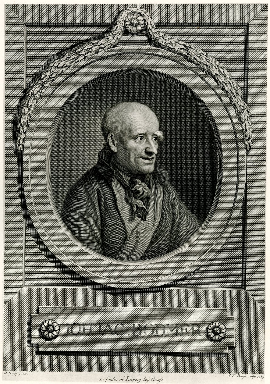 Johann Jacob Bodmer af German School