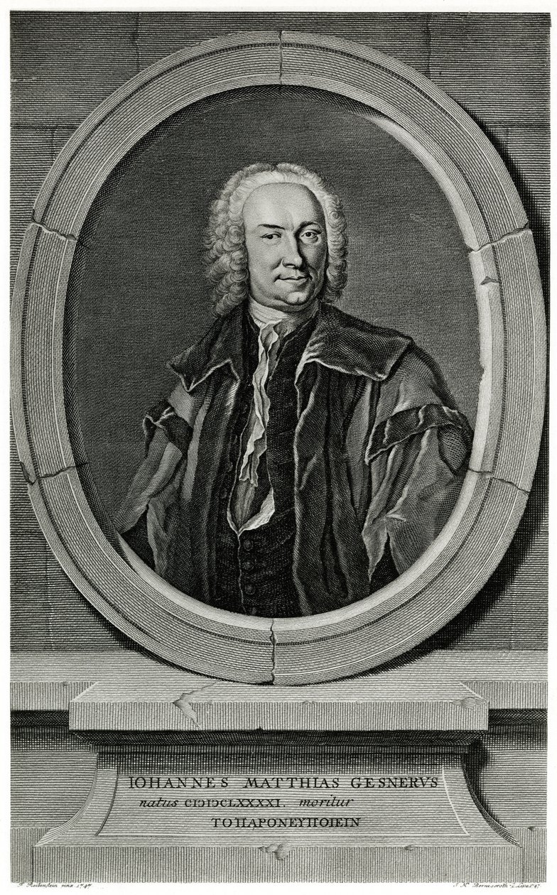 Johann Matthew Gesner af German School