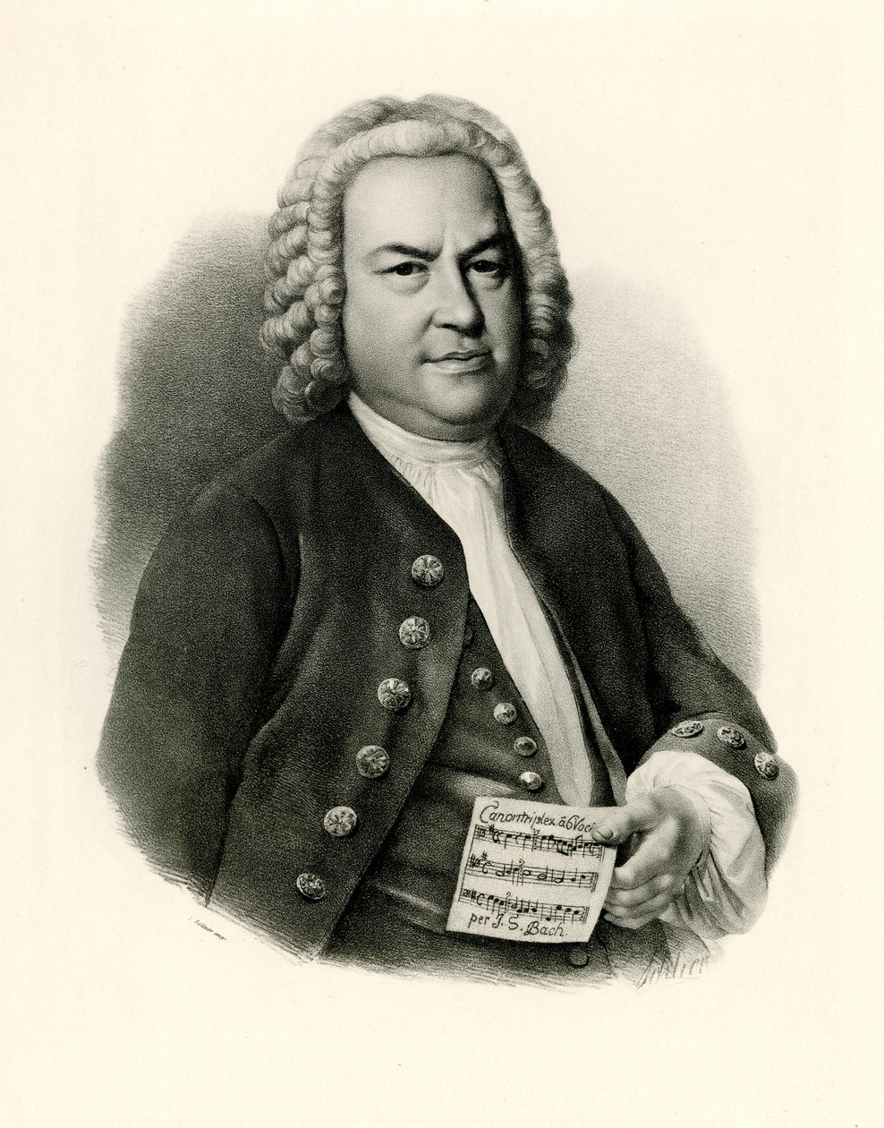 Johann Sebastian Bach af German School