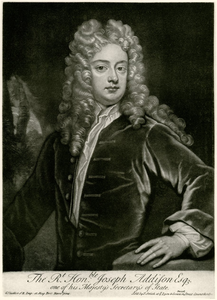 Joseph Addison af German School