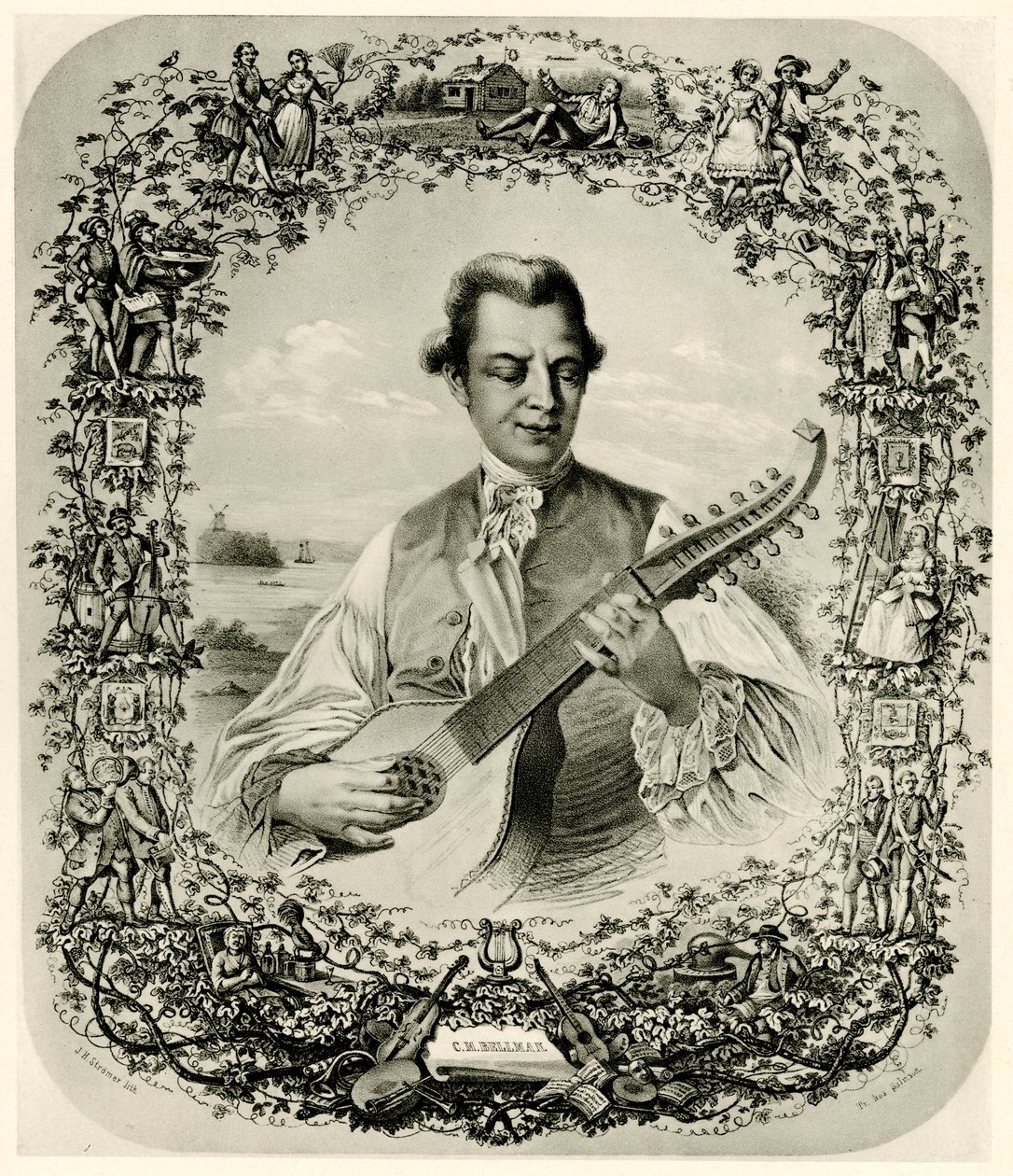 Karl Michael Bellman af German School
