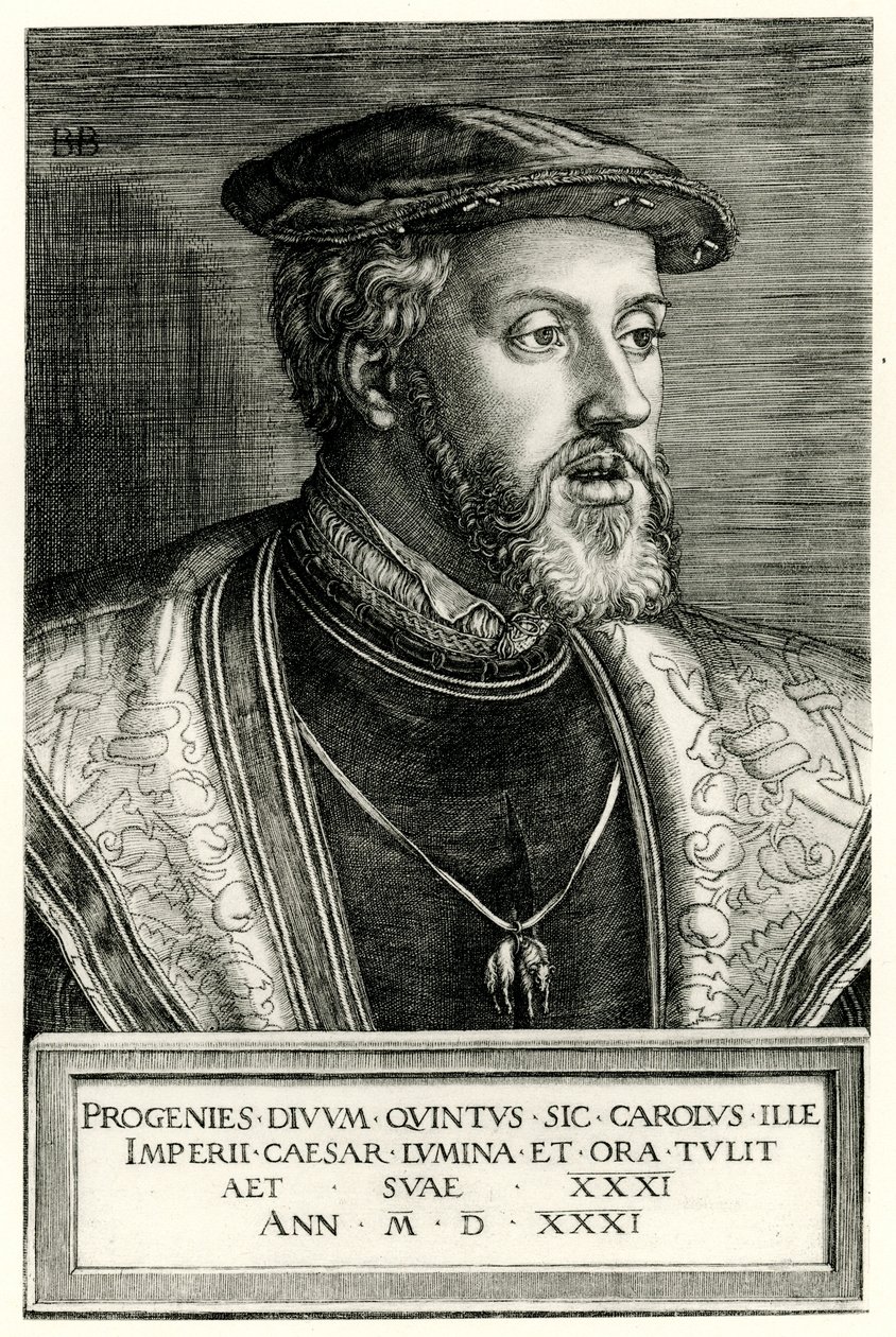 Charles V. af German School