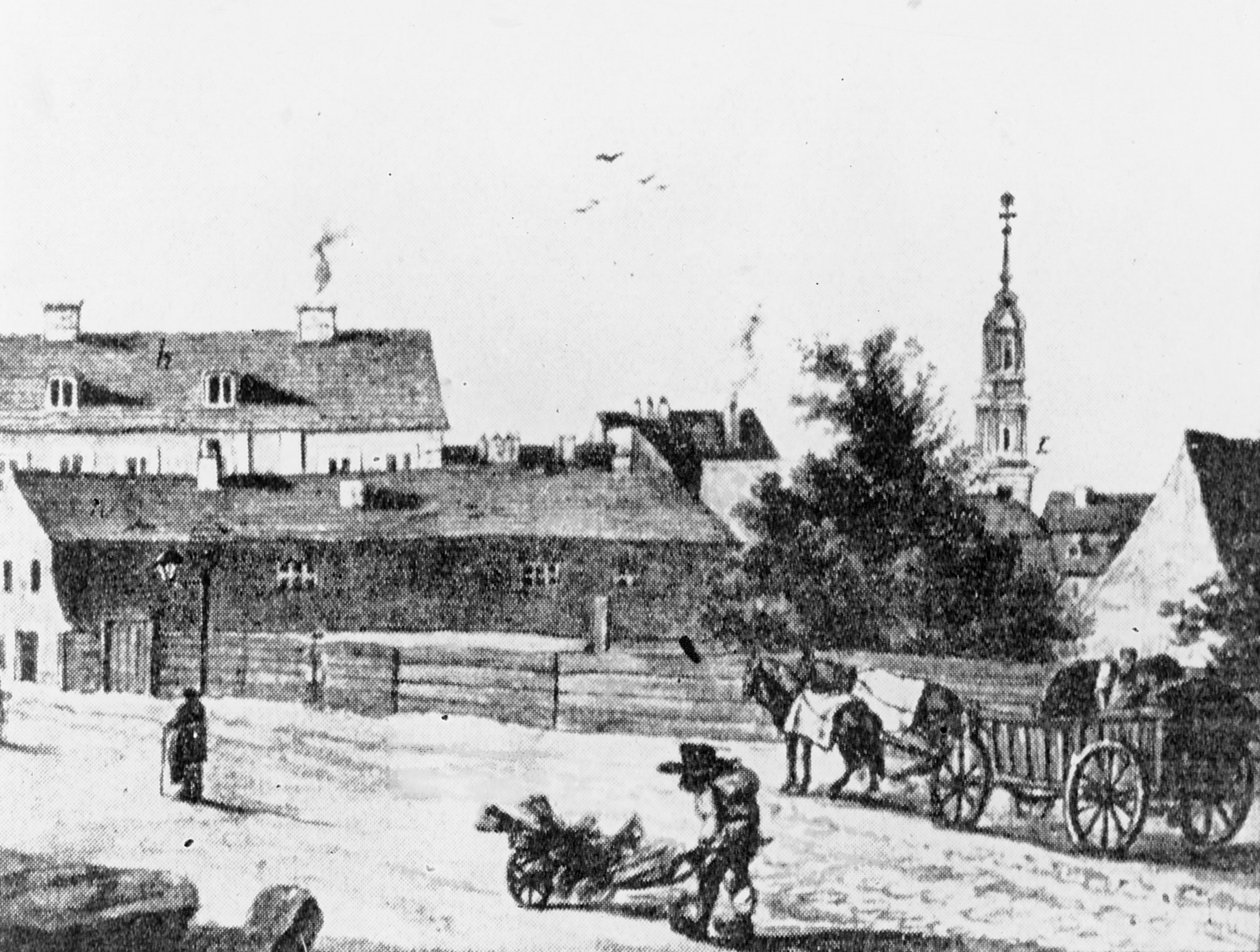 Indkvartering ved Rosenthaler-porten af German School