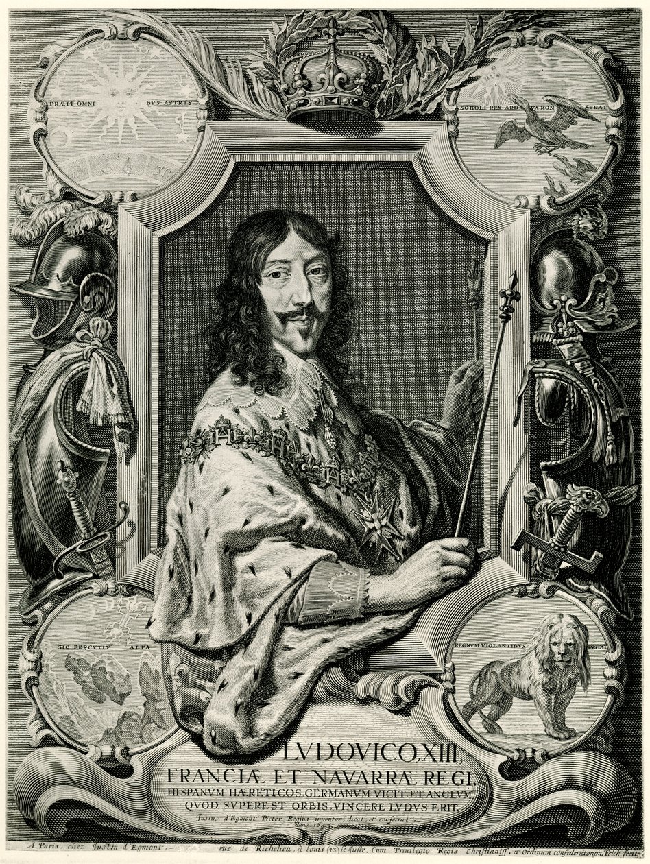 Ludvig XIII. af German School
