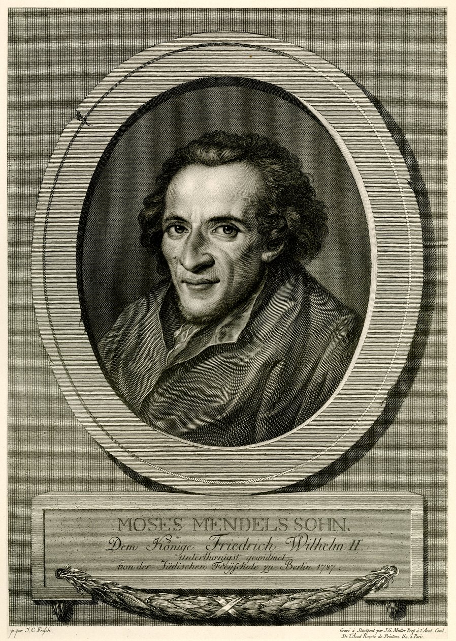 Moses Mendelssohn af German School