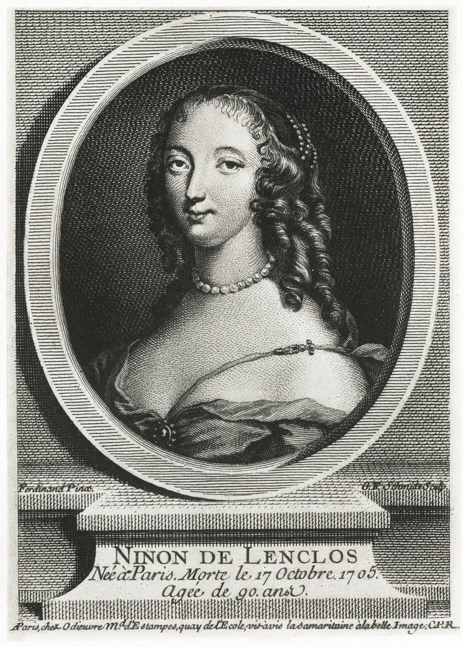 Ninon de Lenclos af German School