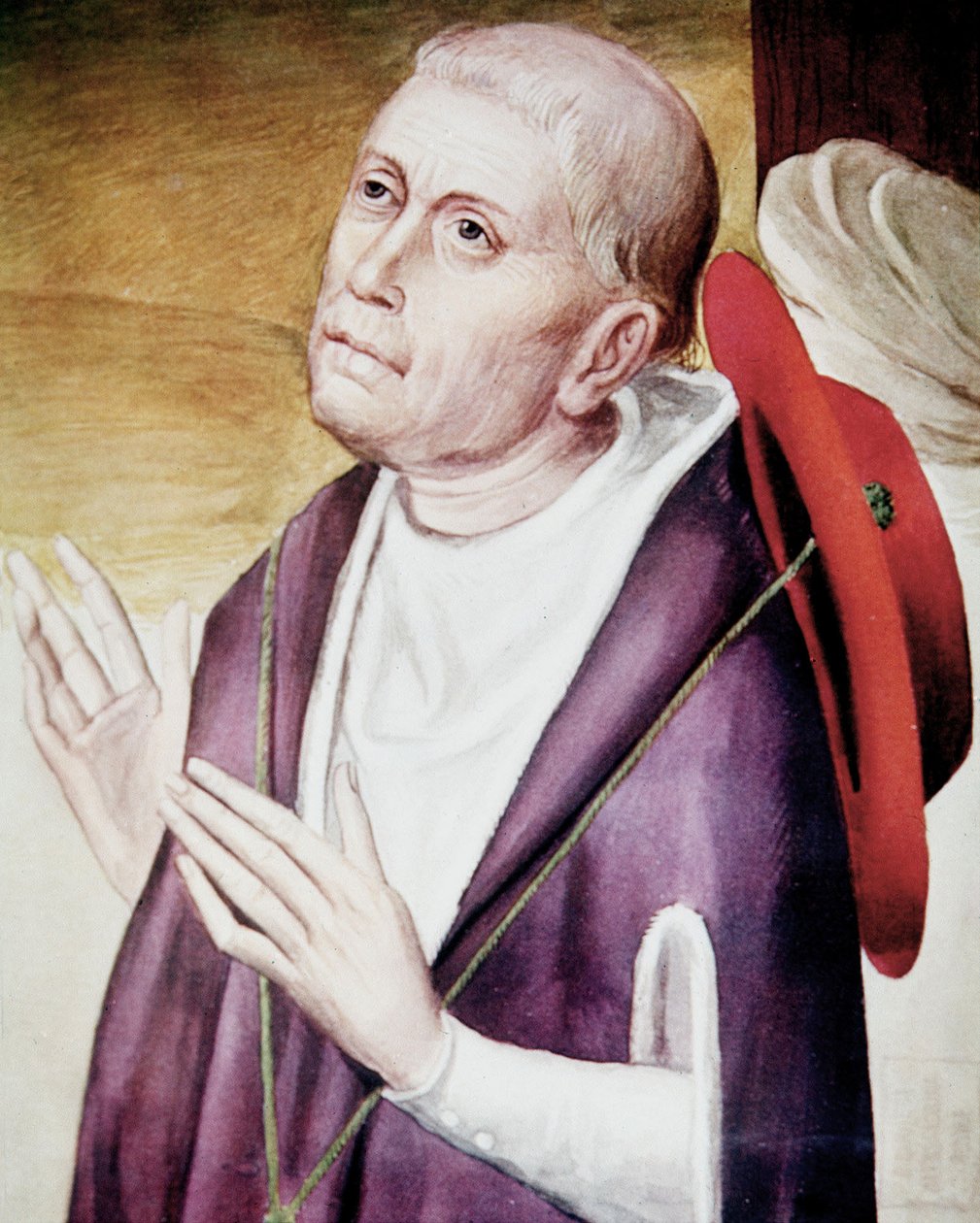 Portræt af Nicholas of Cues af German School