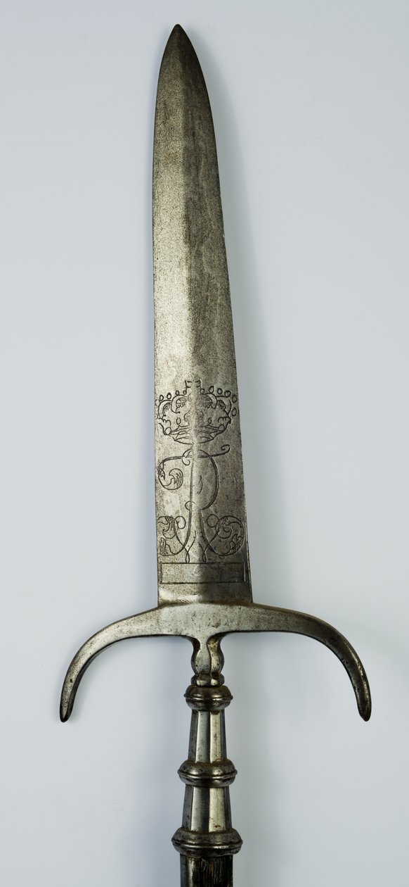 Spontoon, ca. 1750-1800 (stål og træ) af German School