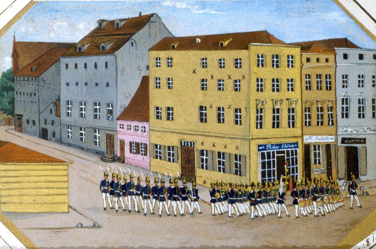 Hospitalsbarakken i Scutari, 1857 af German School