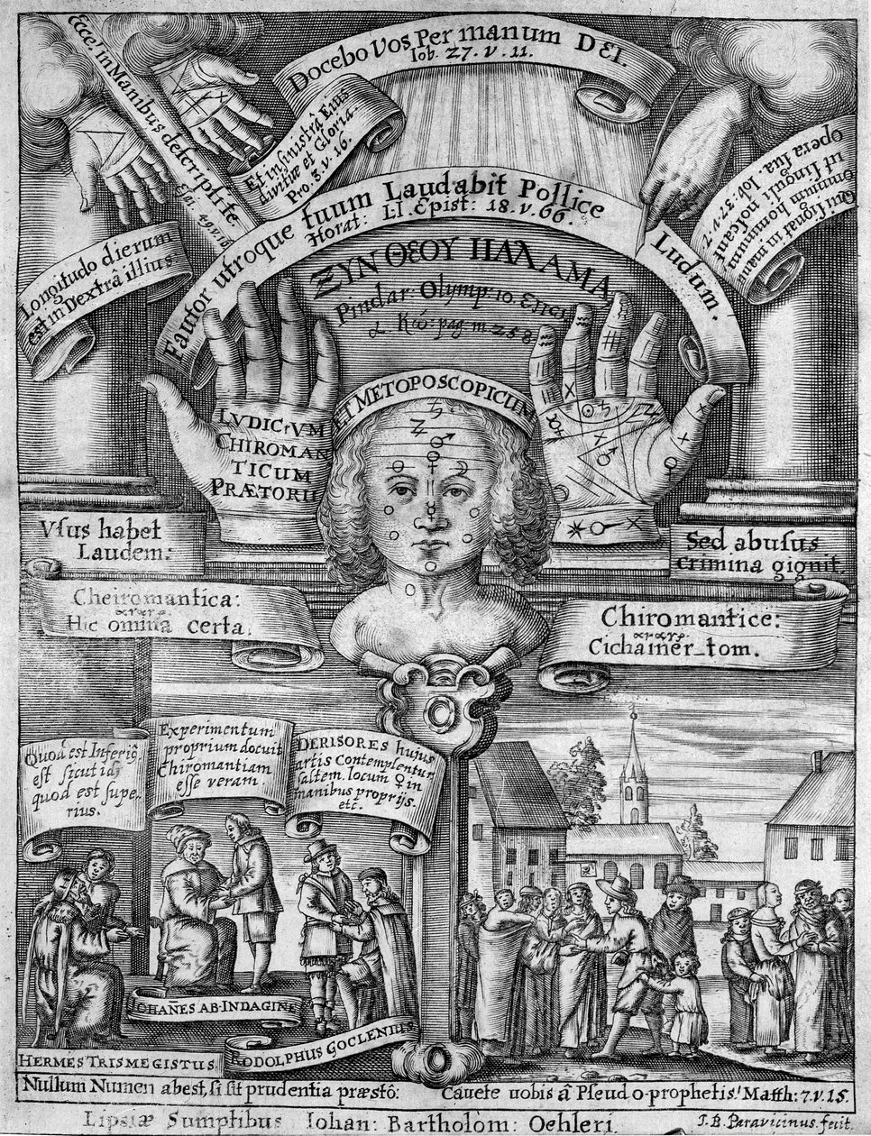 Titelside for Chiromantic Games af German School