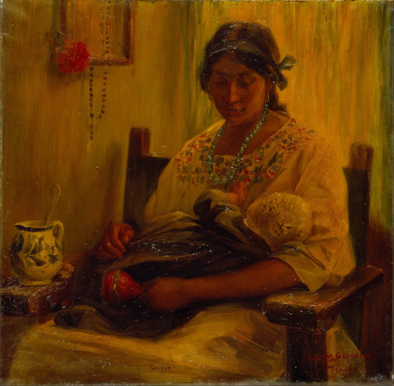 Kvinde fra Tehuantepec af Germán Gedovius