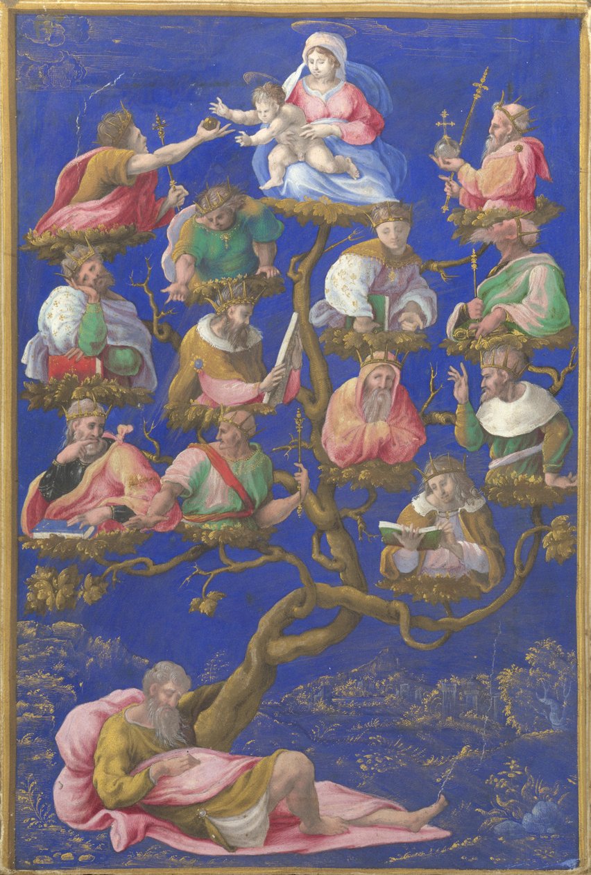 Isajs træ, ca. 1535 af Gerolamo Genga