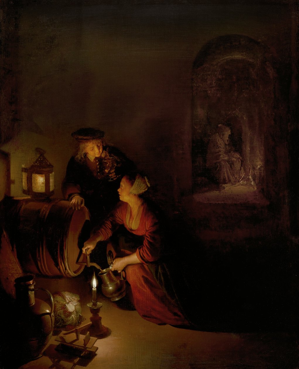 Vinkælderen af Gerrit Dou