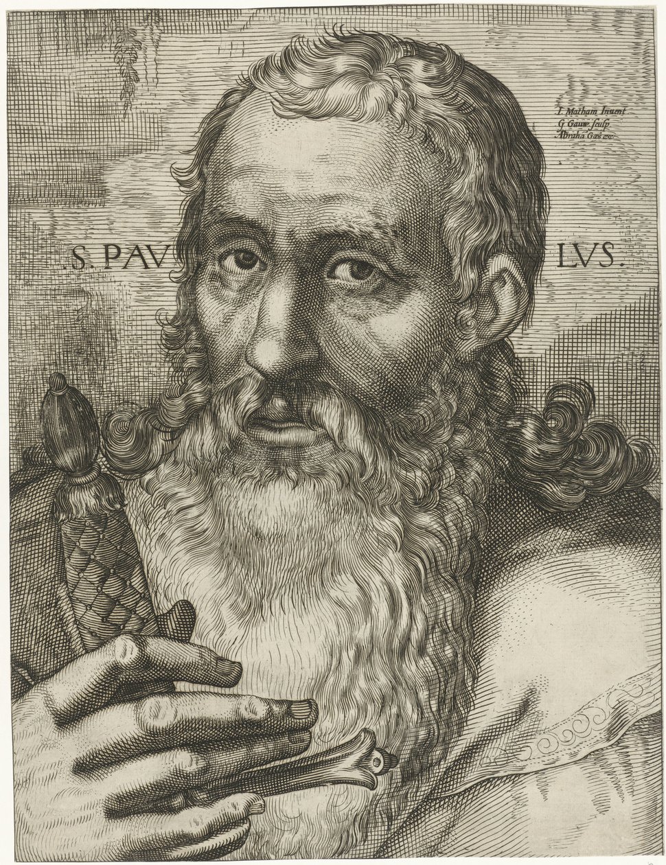 Apostel Paulus S. Pavlvs (titel på objekt) af Gerrit Gauw