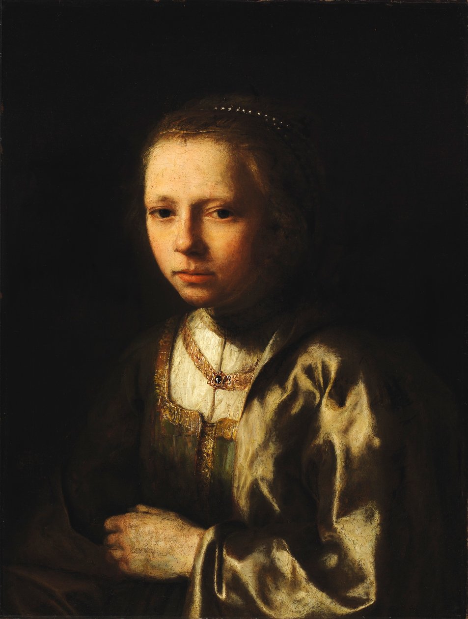 Ung pige af Gerrit Willemsz Horst