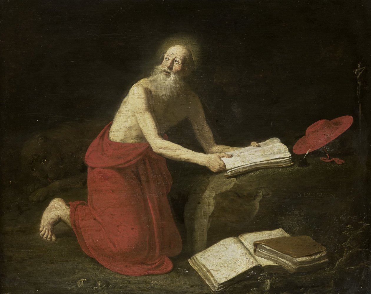 Sankt Jerome af Gerrit de Haen