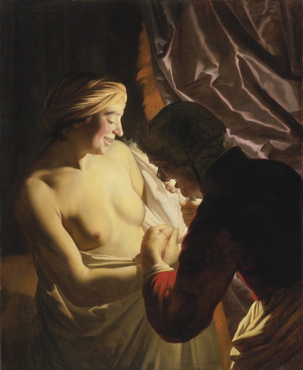 Loppejagten, ca. 1620 af Gerrit van Honthorst