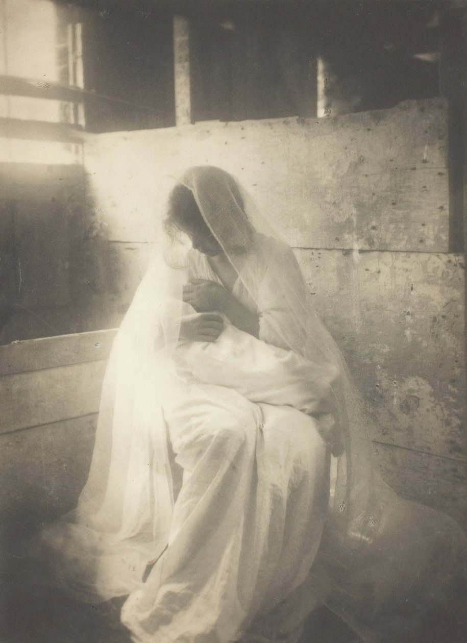 Krybben, 1899. af Gertrude Käsebier