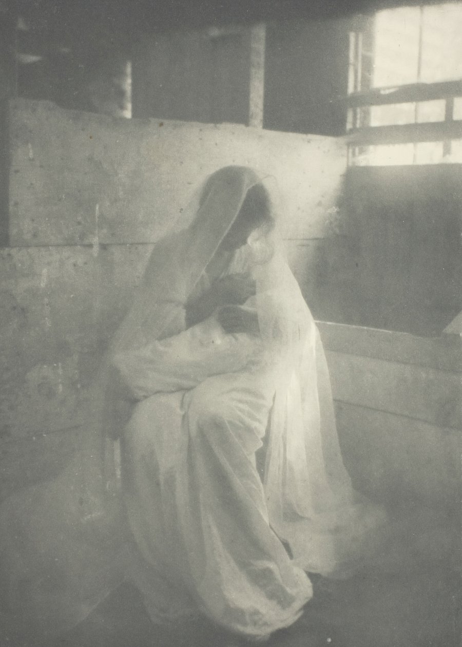 Krybben, 1899. af Gertrude Käsebier