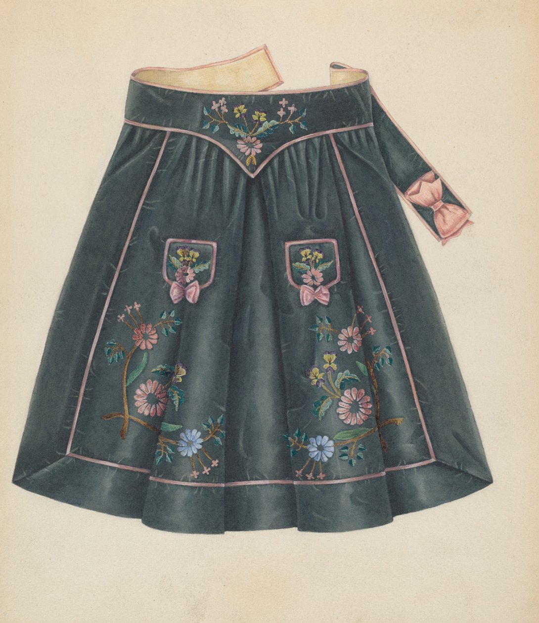 Forklæde af Gertrude Lemberg