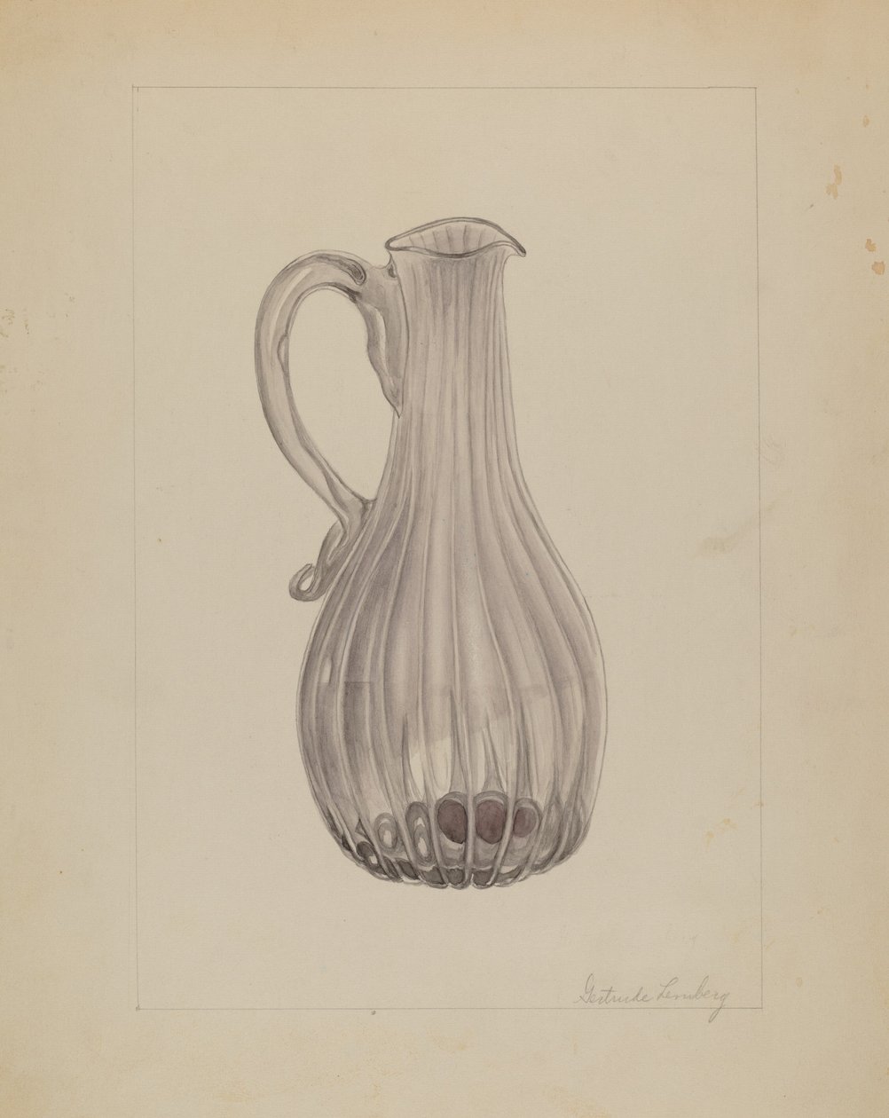 Cruet, ca. 1936. af Gertrude Lemberg