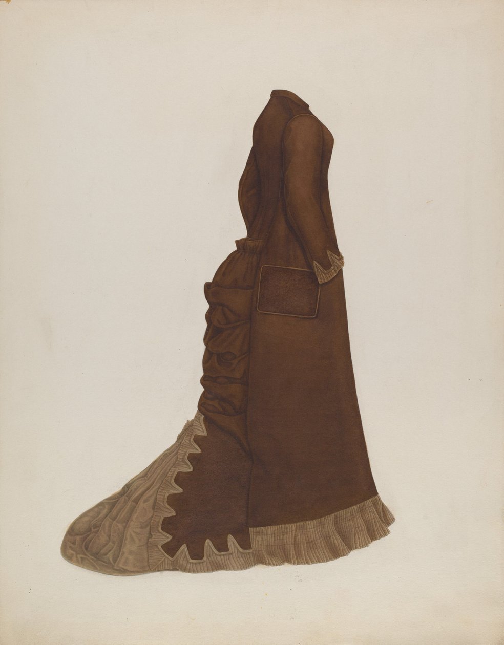 Kjole, c. 1940. af Gertrude Lemberg