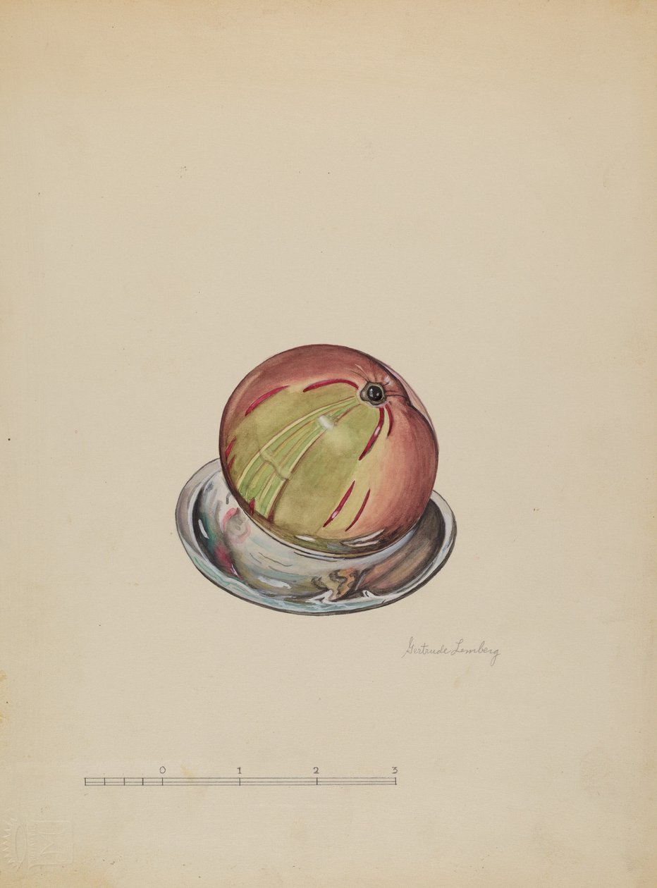 Papirvægt, ca. 1936. af Gertrude Lemberg