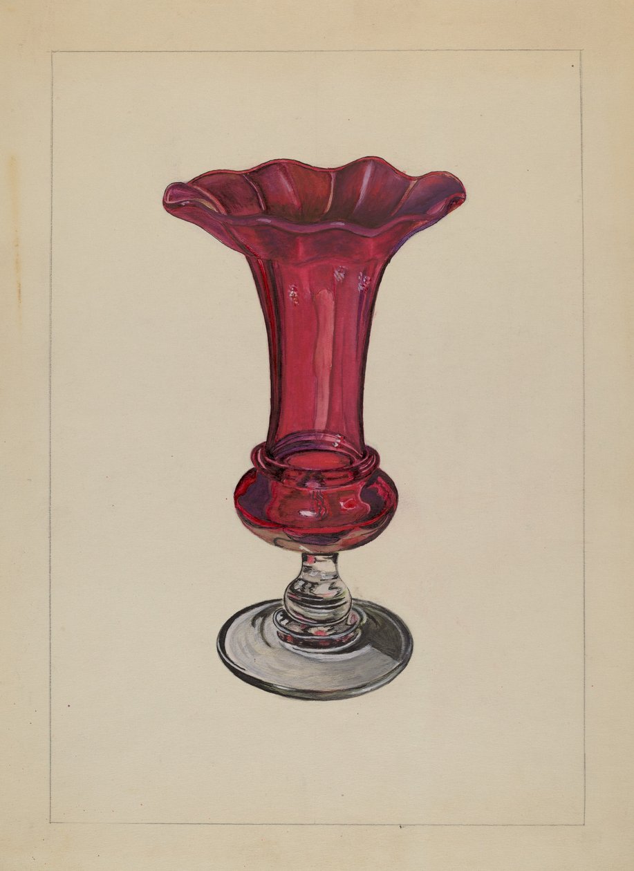 Vase, 19351942. af Gertrude Lemberg