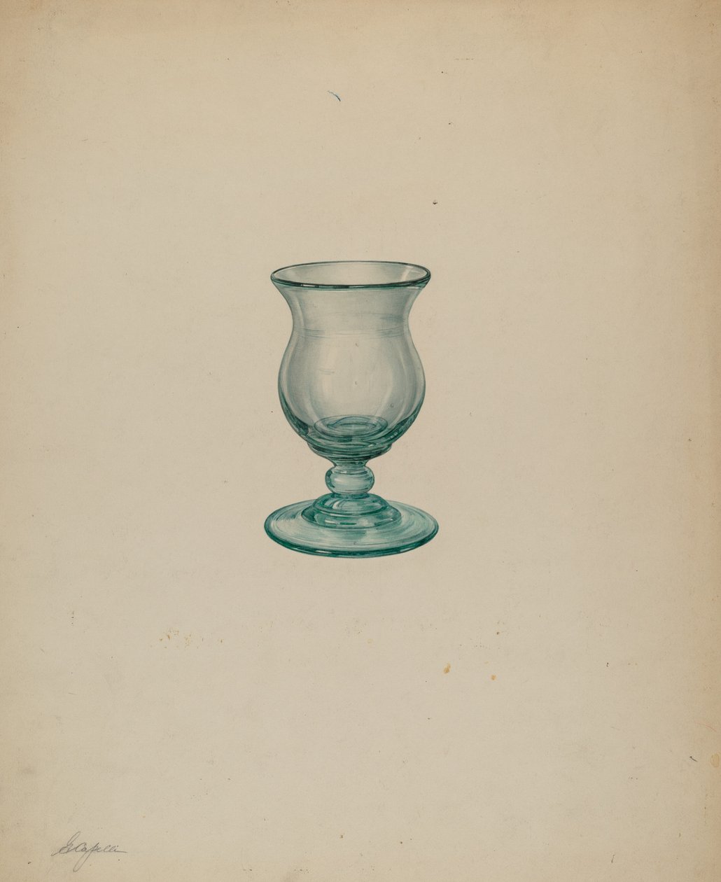Blæst glas, 19351942. af Giacinto Capelli