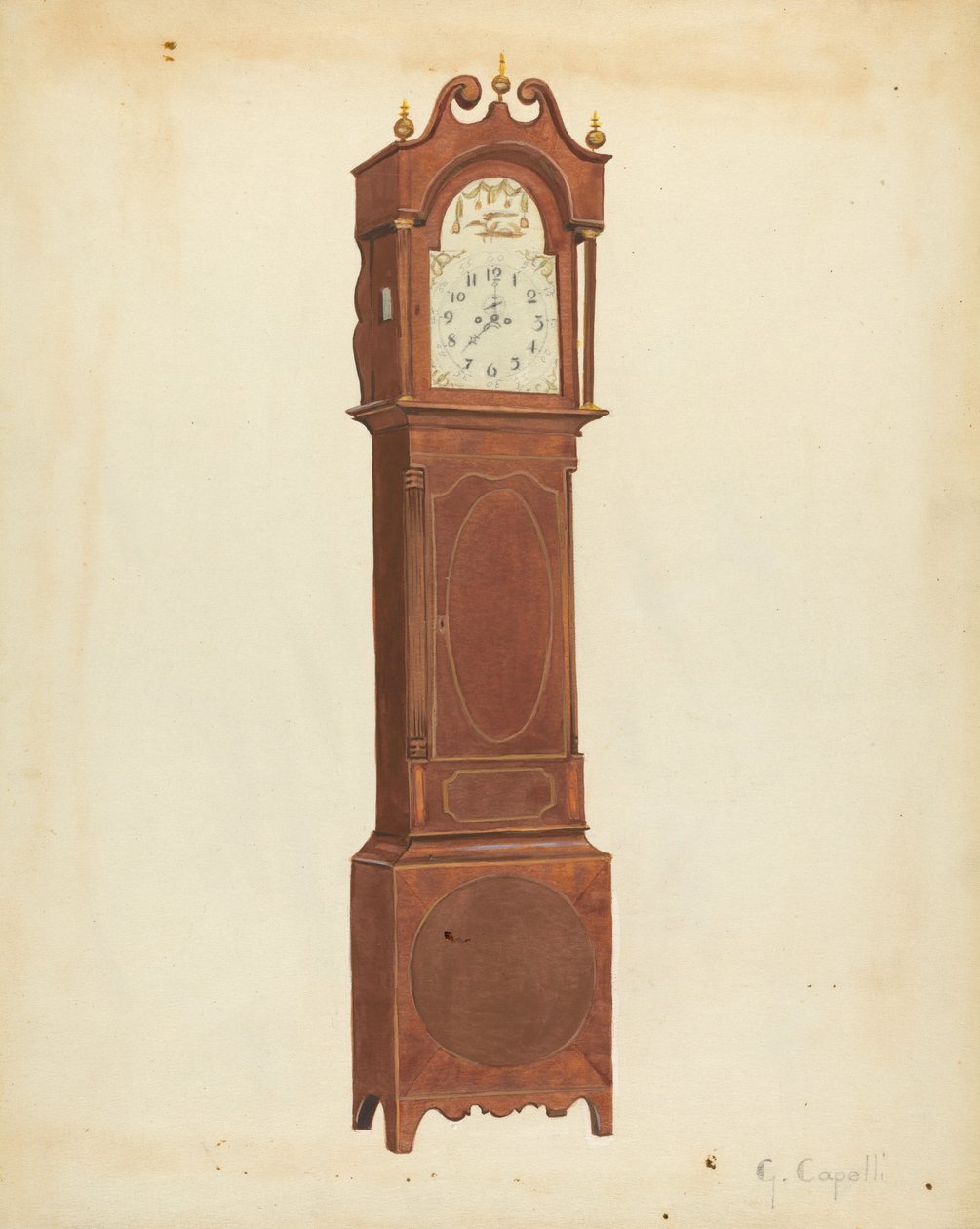 Bedstefars ur, ca. 1935. af Giacinto Capelli
