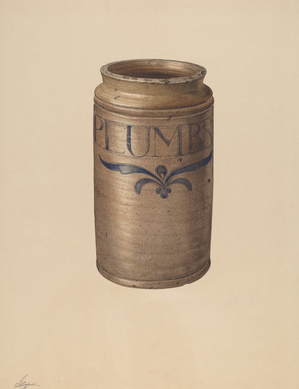 Jar, 1939. af Giacinto Capelli