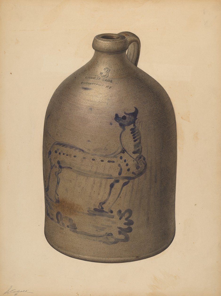 Kande, 1941. af Giacinto Capelli
