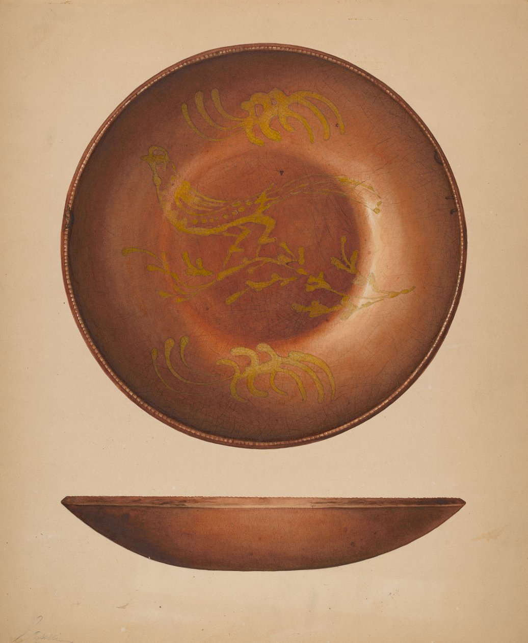 plade, c. 1939. af Giacinto Capelli