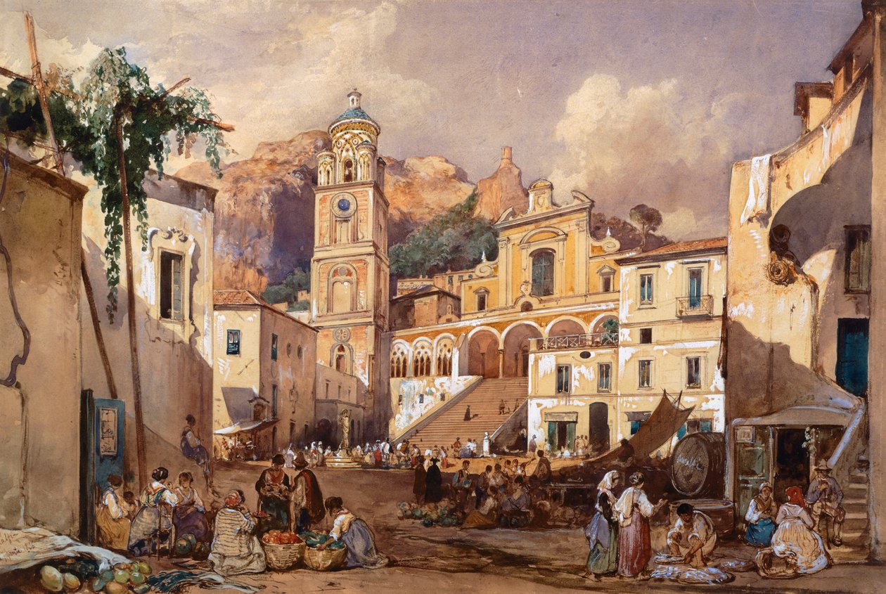 Amalfi katedral af Giacinto Gigante