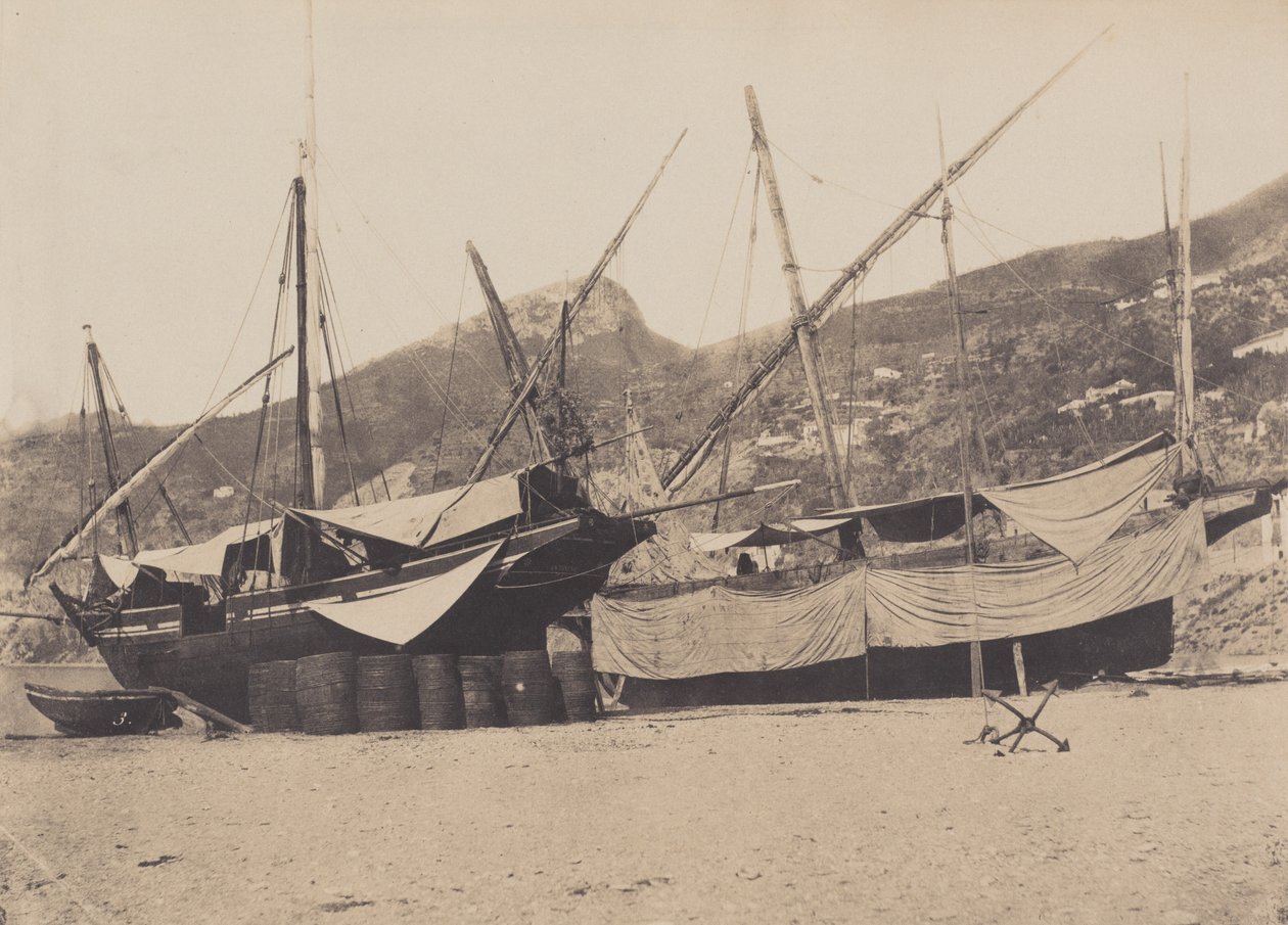 Salerno, 1855. af Giacomo Caneva