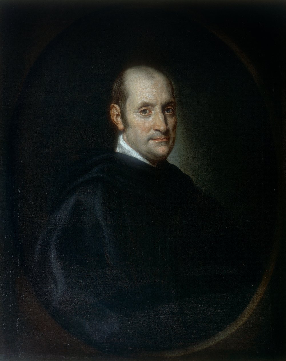 Portræt af en benediktinermunk af Giacomo Ceruti