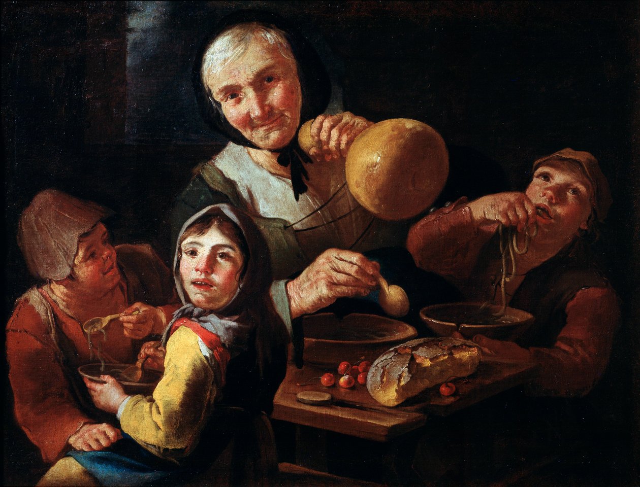 Bondemåltidet«. af Giacomo Francesco Cipper