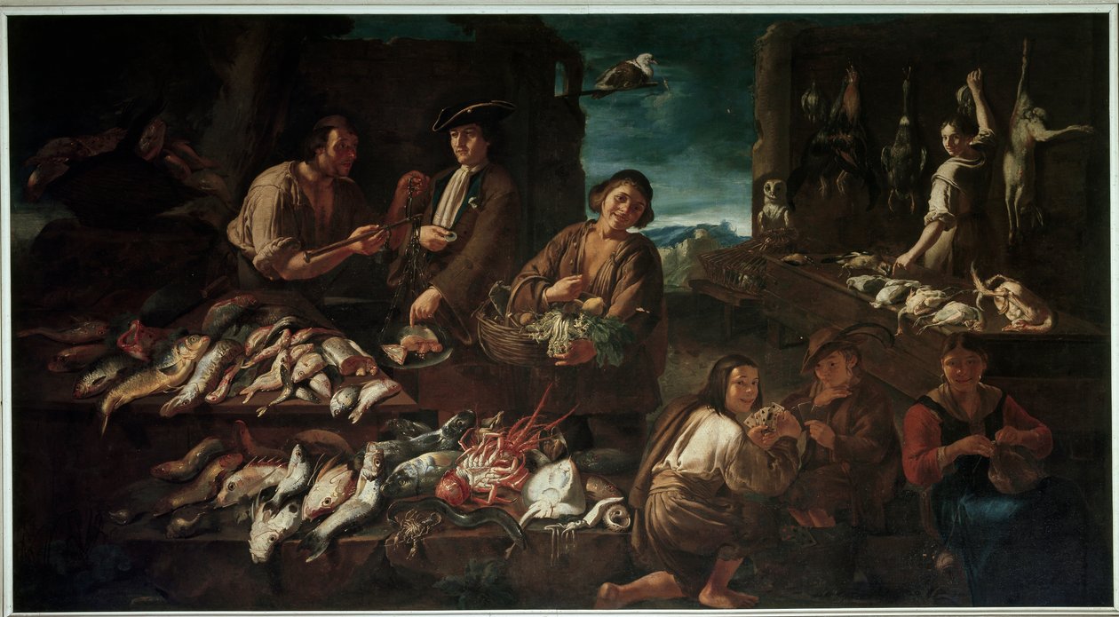 Markedet af Giacomo Francesco Cipper