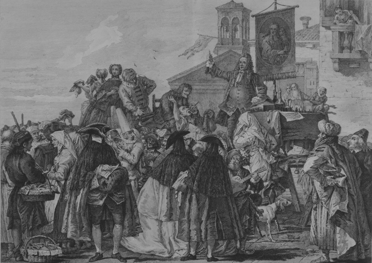 Kvaksalverens tandlæge, 1765. af Giacomo Leonardis
