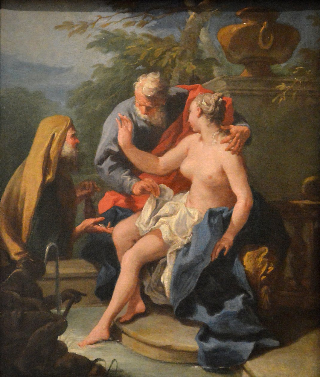Suzanne og de ældste af Giambattista Pittoni