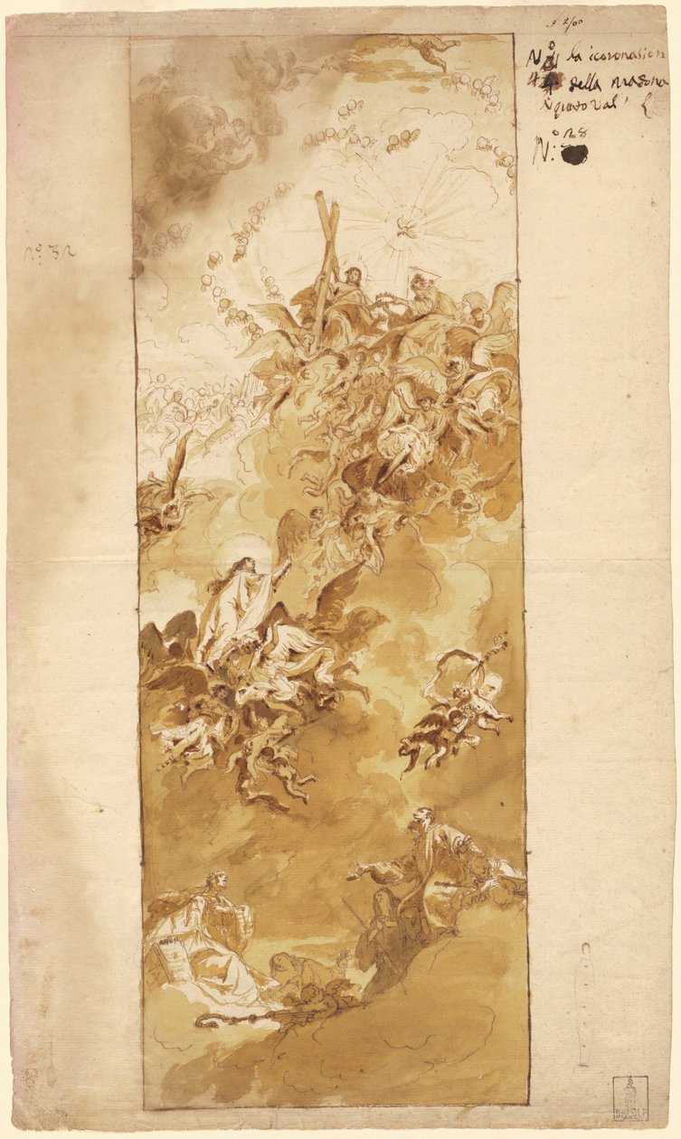 Jomfruens antagelse af Giambattista Canal