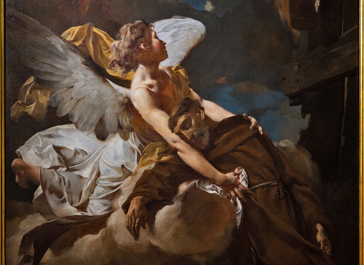 Ecstasy of St. Francis, detalje af Giambattista Piazzetta