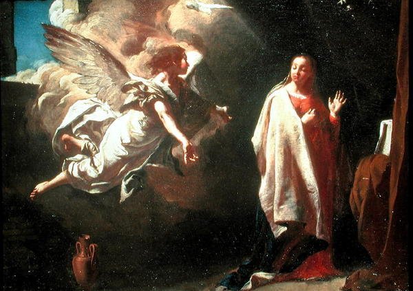 Bebudelsen (olie på lærred) af Giambattista Piazzetta
