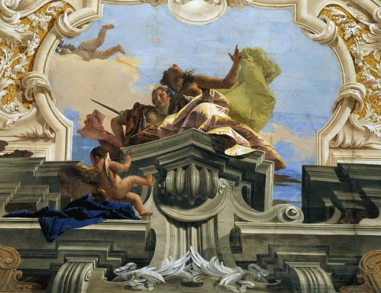 Retfærdighed tillader Harmony to Triumph, ca 1746. af Giambattista Tiepolo