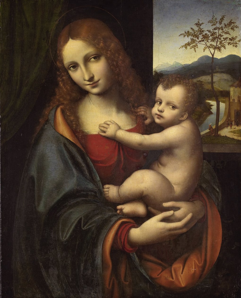 Jomfru og barn, 1510-1525 af Giampietrino