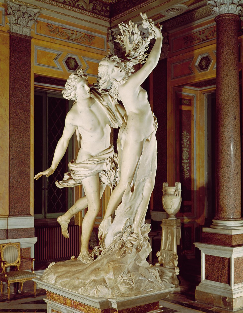 Apollo og Daphne, 1622-25 (marmor) af Gian Lorenzo Bernini
