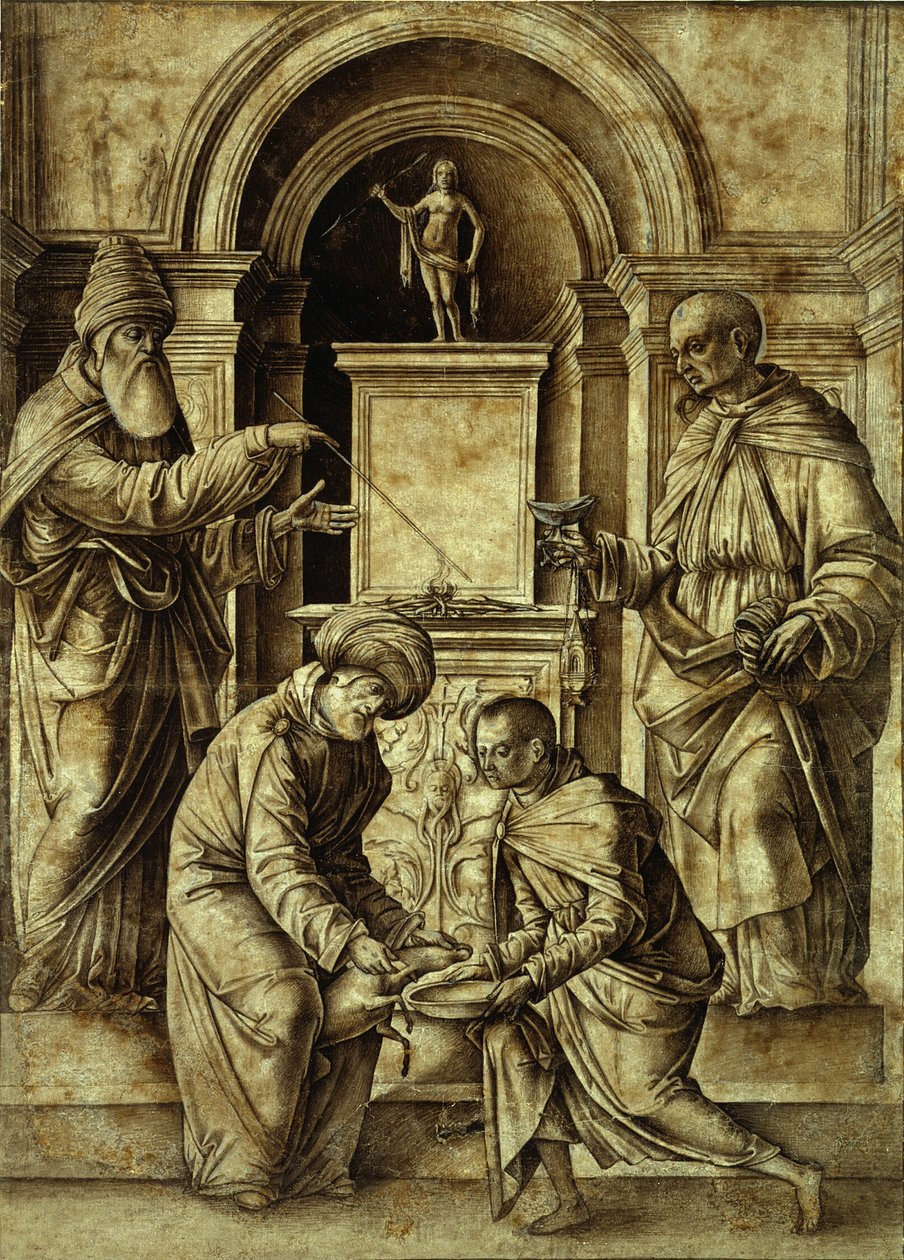 Offer-scene af Gian Francesco de Maineri