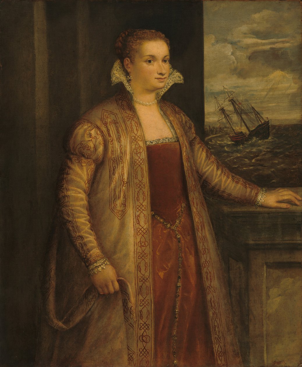 Emilia af Spilimbergo, ca. 1560. af Gian Paolo Pace